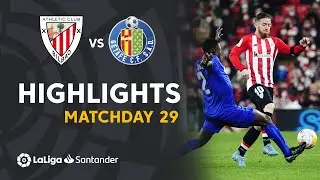 Resumen de Athletic Club vs Getafe CF (1-1)