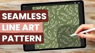 How To Create a Seamless Repeating Pattern in Procreate: Beginner Procreate Tutorial