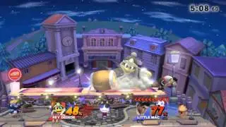 Dedede's Training Match Sm4sh 33