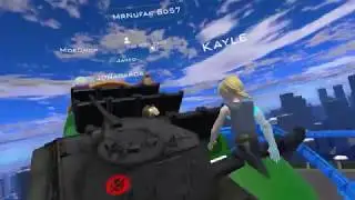 VRChat Random Moments - Tank... with a gun!