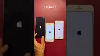 Boot Test iPhone 11 VS iPhone 6 Vs iPhone 7 #shorts