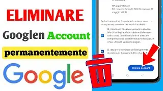 Come ELIMINARE l'account Google in modo permanente su Android (2024)