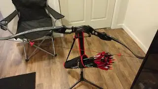 Recurve Bow Stand?!?!? Check this out!!!