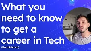 The minimum you need to know to get a job in tech (suggested tech stacks)