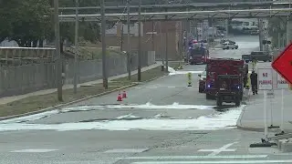 Manhole covers blown off in north St. Louis, likely from underground explosions