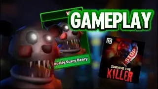 GHOSTLY SCARY BEARY GAMEPLAY 🐻🔪/ Survive the Killer Roblox 🔪