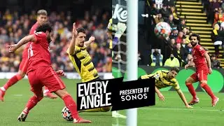 Every angle of Mo Salahs world class goal at Watford