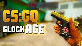 Glock-18  Ace clutch | 1 vs 5 | CS:GO 2019