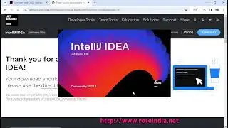 Download And Installing IntelliJ IDEA