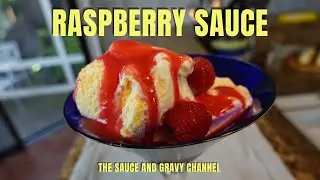 How to Make Raspberry Dessert Sauce | Raspberry Sauce | Homemade Raspberry Dessert Sauce