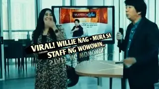 Wowowin: Willie Revillame Napa-Mura sa isang staff nagkamali Lang Ng pandinig so kuya willie. .