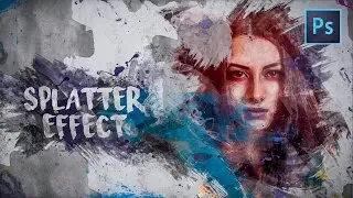 [Photoshop Tutorial] How to Create a Paint Splatter Brush Effect