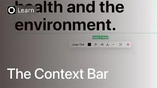 The Context Bar