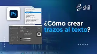 CÓMO CREAR TRAZOS AL TEXTO EN PHOTOSHOP