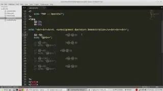 5.0 Assignment Operator in PHP