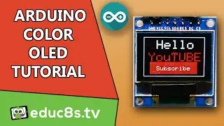 Arduino Tutorial: Color OLED SSD1331 display with Arduino Uno from Banggood.com