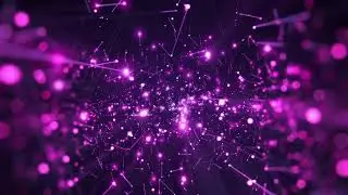 Magical Galaxy ★ 4K Purple Glow Overlay ★ FREE HD Space Meditation & Sleep