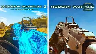 Modern Warfare 2 Remastered vs OG MW2!
