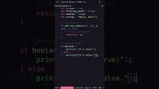 Learn Rust in 60 Seconds #rust #code