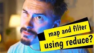 Using reduce to code filter and map in vanilla JavaScript