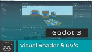 Godot 3 - Visual Shaders and UV's