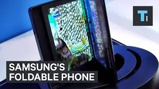 Samsungs foldable phone