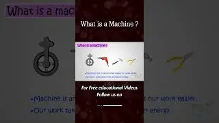 What is a Machine? | Simple Machines | Science