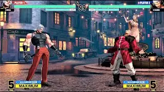 Omega Rugal vs Orochi Yashiro (Hardest AI) - KOF XV