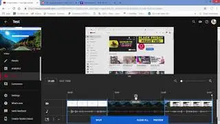 YouTube STUDIO BETA : how to trim or split a video