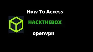 openvpn | setup | HackTheBox