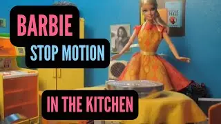 Barbie Stop Motion Animation // Semiotics of the Kitchen // feminist doll review of 1970s Feminism