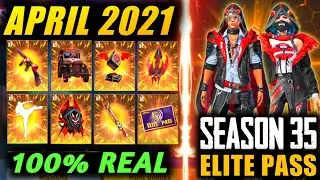 April Elite pass Freefire 🔥 | Season 35 Elite pass of Freefire | Next Elite pass - Garena Free Fire