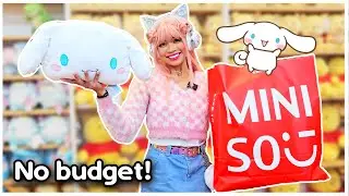 BUYING ONLY CINNAMOROLL AT MINISO! Shop with Me No Budget Challenge! 