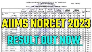 NORCET 2023 Result Date | norcet Exam Expected Cut off 2023 | AIIMS NORCET Result Date 2023