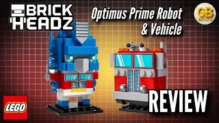 MORE Than MEETS THE EYE? | LEGO Brickheadz Optimus Prime (40803) Review