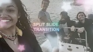 how to do split / slide transition | after effects