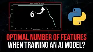 Finding Optimal Number of Features For Training AI Models