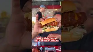 Trying the HOTTEST Chicken at Dave’s Hot Chicken 