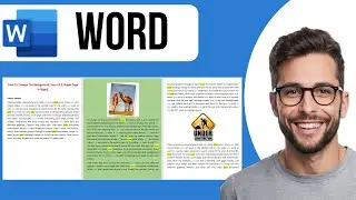 How To Change The Background Color Of A Single Page In Word
