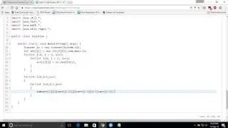 Day 11 of code: 2D Arrays! hackerrank | java | tutorial