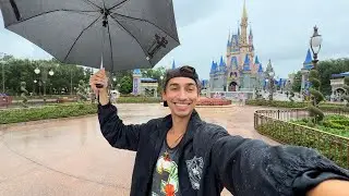 Tropical Storm Debby At Walt Disney World 2024 - People Aren't Worried At The Magic Kingdom!