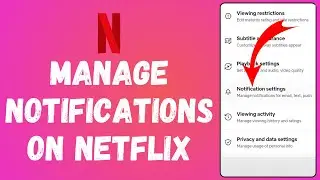 How to Manage Notifications on Netflix (2024) | Netflix Tutorial