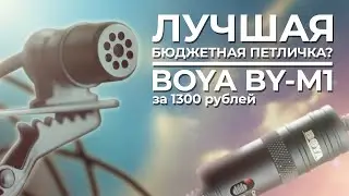 ОБЗОР МИКРОФОНА BOYA BY- M1 🎤 Лучшая петличка за 20$?