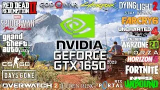 GeForce GTX 1650 in 2023 - Test in 50 Games