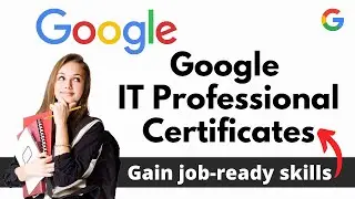 Google Free Certification Courses | Google IT Professional Certificates for FREE