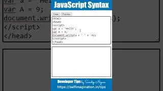 How to Write JavaScript Syntax | Learn Javascript