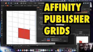 Affinity Publisher Tutorial : Basic grid use how to