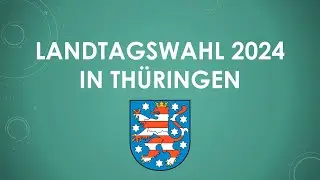 Ergebnis der Landtagswahl 2024 in Thüringen einfach und kurz erklärt