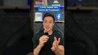 Como mudar o nome no facebook #dicas #facebook #tutoriais