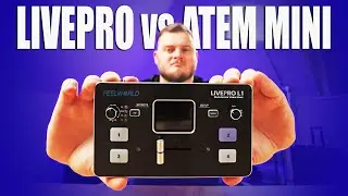 КАК СДЕЛАТЬ ПРЯМУЮ ТРАНСЛЯЦИЮ УДОБНО? ОБЗОР Feelworld Livepro L1 и сравнение с Blackmagic Atem Mini.